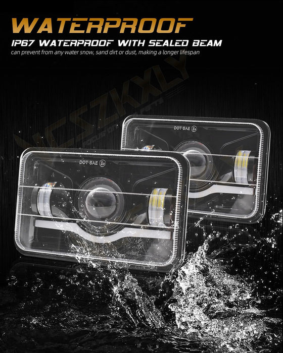 Conjunto de 4 faros LED con soporte para Suzuki JG - T001N - B - YX - Quierox - Tienda Online