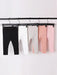 Conjunto de 5 leggings elásticos sencillos para bebé niña, nuevo estilo de primavera/otoño - Quierox - Tienda Online