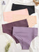 Conjunto de 5pcs de bragas sin costuras estampado de leopardo para mujer - Quierox - Tienda Online