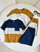 Conjunto de 6pcs de camisetas de manga corta y pantalones cortos para niños - Quierox - Tienda Online