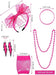 Conjunto de accesorios de disfraz de los años 80 para mujer - Quierox - Tienda Online