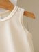 Conjunto de blusa con flecos de unicolor para niña y shorts de mezclilla con flecos - Quierox - Tienda Online