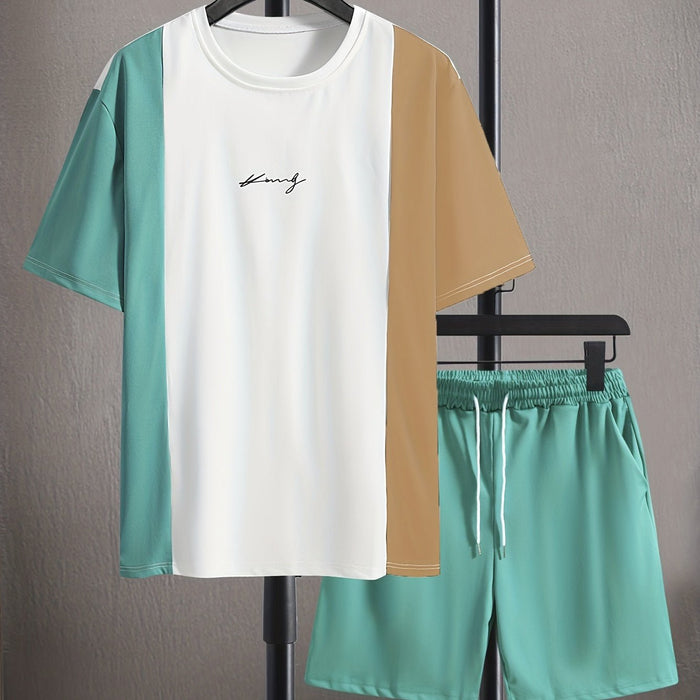 Conjunto de Camiseta Corta y Pantalones Cortos para Hombre - Quierox - Tienda Online