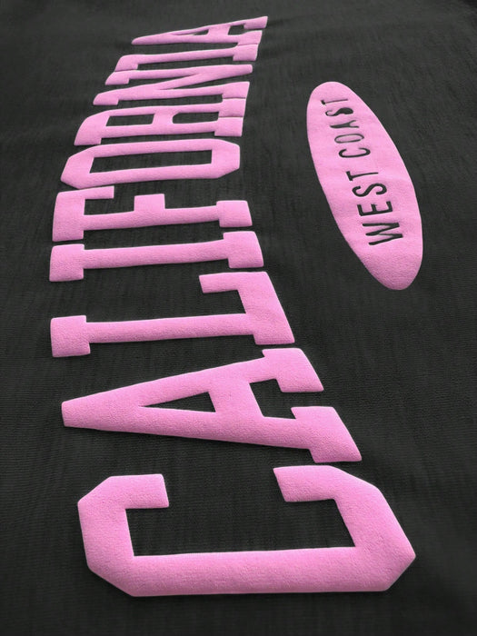 Conjunto de camiseta holgada con gráfico de letras y pantalones cortos de unicolor - Quierox - Tienda Online