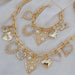Conjunto de Collar y Pulsera Con Múltiples Dijes - Quierox - Tienda Online