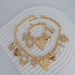 Conjunto de Collar y Pulsera Con Múltiples Dijes - Quierox - Tienda Online