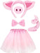 Conjunto de disfraz de cerdo, falda tutú de cerdo, kit de disfraz de animal, accesorios para niños - Quierox - Tienda Online