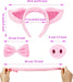 Conjunto de disfraz de cerdo, falda tutú de cerdo, kit de disfraz de animal, accesorios para niños - Quierox - Tienda Online