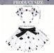 Conjunto de disfraz de dálmata Haakong con falda de tutú y diadema con orejas - Quierox - Tienda Online