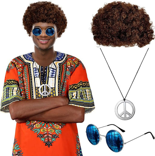 Conjunto de disfraz hippie de 4 piezas de Norme - Quierox - Tienda Online