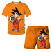 Conjunto de dos piezas: camiseta y pantalones cortos de dibujos animados de Dragon Ball Z - Quierox - Tienda Online