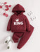 Conjunto de dos piezas de moda para bebés varones, que incluye una sudadera de manga larga con pantalones largos versátiles - Quierox - Tienda Online