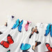 Conjunto de dos piezas para niñas de blusa con hombros descubiertos y falda con estampado - Quierox - Tienda Online