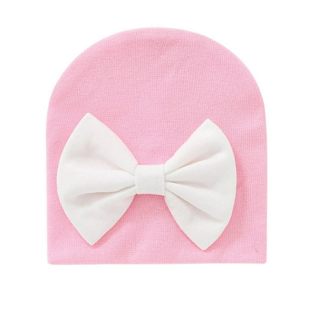 Conjunto de gorro fetal para recién nacidos, gorros con lazo para bebés, cubremanos y pies - Quierox - Tienda Online