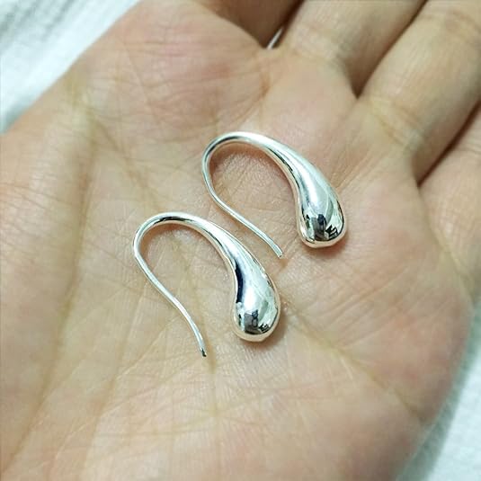 Conjunto de joyería de 4 piezas: pendientes, brazalete, collar y anillo con forma de gota de agua - Quierox - Tienda Online
