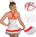 Conjunto de lencería sexy disfraz de enfermera para mujer - Quierox - Tienda Online