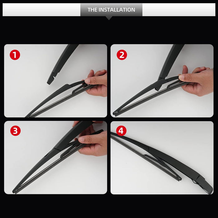 Conjunto de limpiaparabrisas trasero, limpiaparabrisas trasero - Quierox - Tienda Online