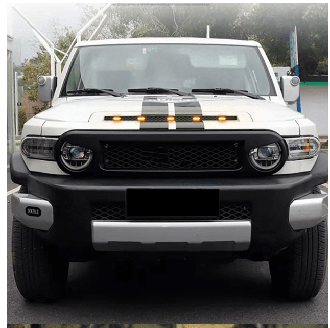 Conjunto de luz amarilla pequeña para cubierta de motor, con luces decorativas delanteras - Quierox - Tienda Online