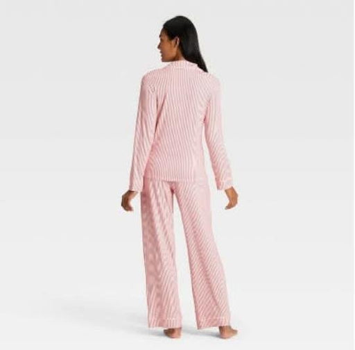 Conjunto de pijama Auden de manga larga con cuello con muesca y pantalón - Quierox - Tienda Online