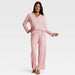 Conjunto de pijama Auden de manga larga con cuello con muesca y pantalón - Quierox - Tienda Online