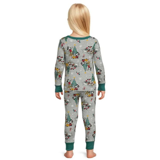 Conjunto de pijama de 2 piezas unisex de manga larga y pantalón de Mickey Mouse - Quierox - Tienda Online