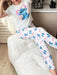 Conjunto de pijama de dos piezas con estampado de Stitch, para mujer - Quierox - Tienda Online