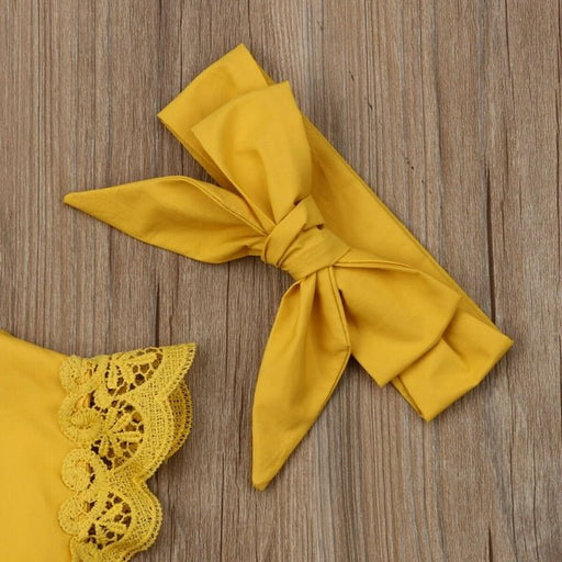 Conjunto de ropa de encaje para niñas recién nacidas - Quierox - Tienda Online