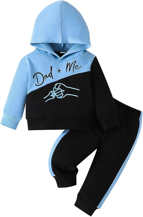 Conjunto de ropa Unisex para niños Sudadera con capucha de manga