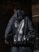 Conjunto de sudadera con capucha y pantalones cortos vaqueros extragrandes - Quierox - Tienda Online