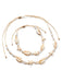 Conjunto de tobillera y collar trenzado de estilo bohemio con estrella de mar para mujer - Quierox - Tienda Online