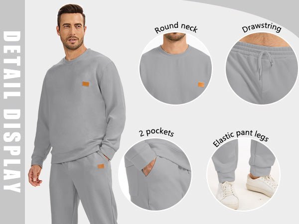 Conjunto Deportivo Manga Larga Chandal de Jogging Sudadera y Pantalones - Quierox - Tienda Online