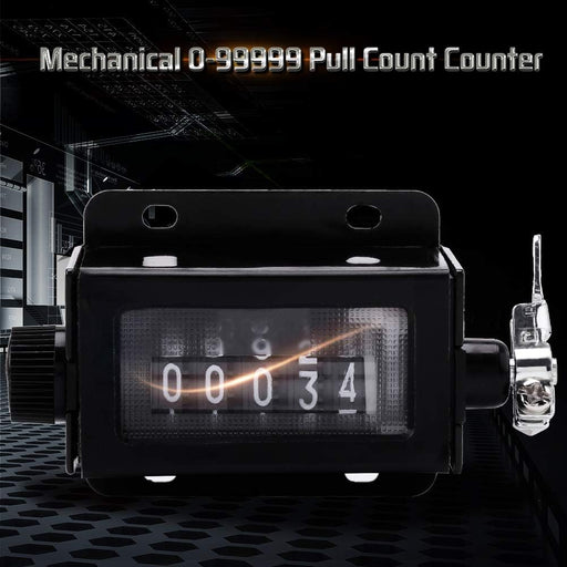 Contador mecánico, 5 dígitos D67-F 0-99999 - Quierox - Tienda Online