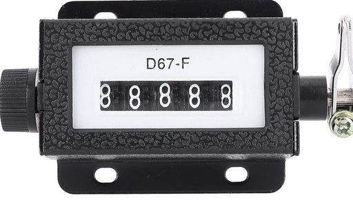 Contador mecánico, 5 dígitos D67-F 0-99999 - Quierox - Tienda Online