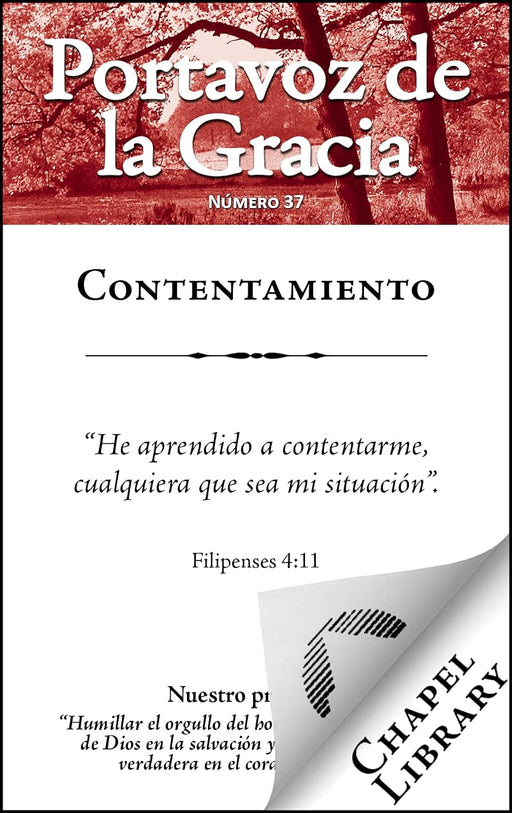 Contentamiento - Portavoz de la gracia Número 37 - Quierox - Tienda Online