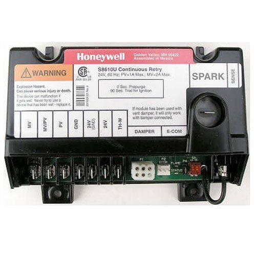 Control piloto intermitente para horno Honeywell S8610U - Quierox - Tienda Online