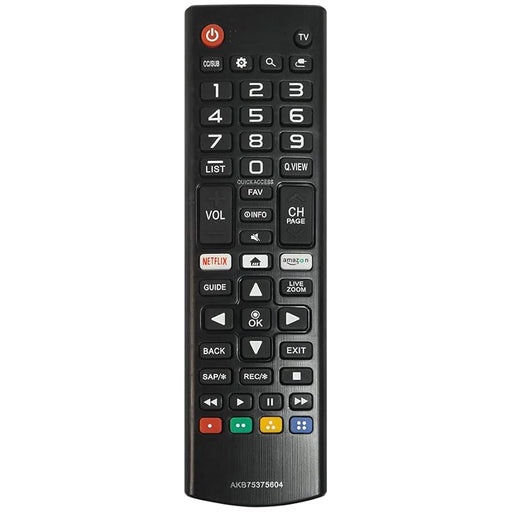 Control remoto AKB75375604 de repuesto para LG Smart TV 32LK540BPUA 32LK610BPUA 43LK5700BUA 43LK5700PUA - Quierox - Tienda Online