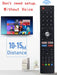 Control remoto, compatible con televisores LED BPL con función Netflix y YouTube - Quierox - Tienda Online