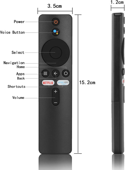 Control remoto por voz compatible con Xiaomi - Mi - TV Stick Box S/4S/4K para XMRM - 006_(1PC - Quierox - Tienda Online