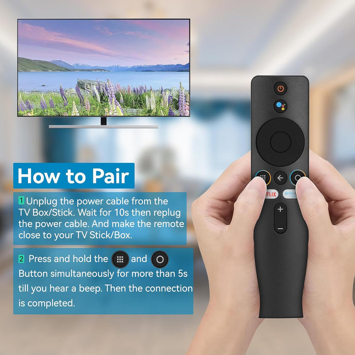 Control remoto por voz compatible con Xiaomi - Mi - TV Stick Box S/4S/4K para XMRM - 006_(1PC - Quierox - Tienda Online