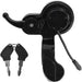 Controlador de acelerador de pulgar de bicicleta eléctrica con panel de pantalla LCD - Quierox - Tienda Online