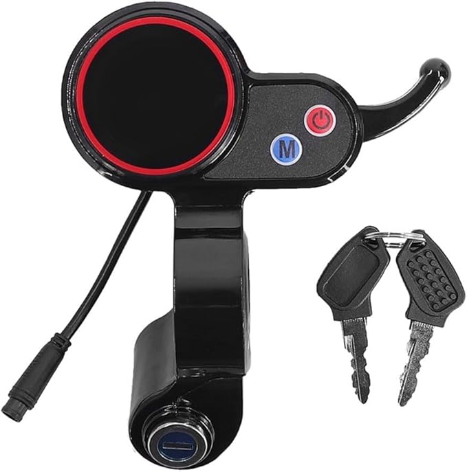 Controlador de acelerador de pulgar de bicicleta eléctrica con panel de pantalla LCD - Quierox - Tienda Online