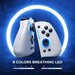 Controlador de interruptor NYXI Hyperion Milk Style con luces RGB, controlador inalámbrico - Quierox - Tienda Online