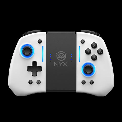 Controlador de interruptor NYXI Hyperion Milk Style con luces RGB, controlador inalámbrico - Quierox - Tienda Online