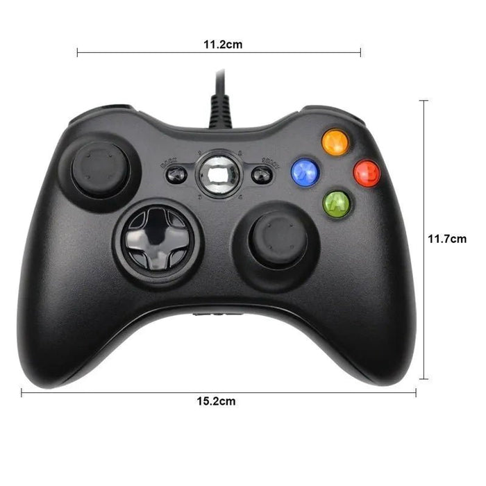 Controlador de juegos con cable USB TECTINTER para consola Xbox 360 Joypad para PC con Windows 7/8/10 - Quierox - Tienda Online