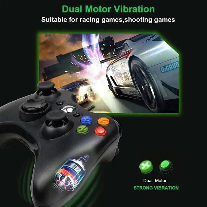 Controlador de juegos con cable USB TECTINTER para consola Xbox 360 Joypad para PC con Windows 7/8/10 - Quierox - Tienda Online