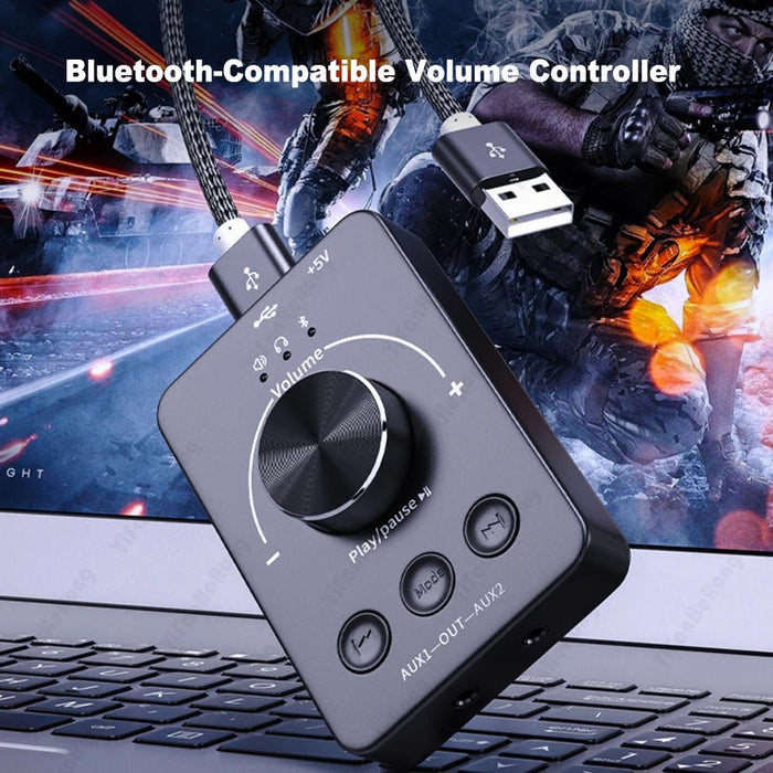 Controlador de volumen de ordenador USB, compatible con Bluetooth 5,1 - Quierox - Tienda Online