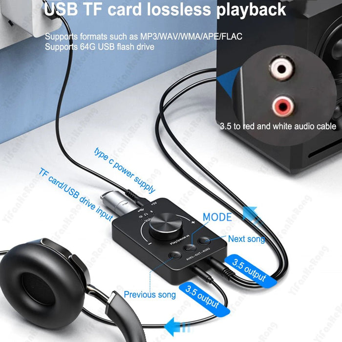 Controlador de volumen de ordenador USB, compatible con Bluetooth 5,1 - Quierox - Tienda Online