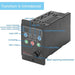 Convertidor de frecuencia del controlador del Motor de salida trifásica 220v 750w - Quierox - Tienda Online