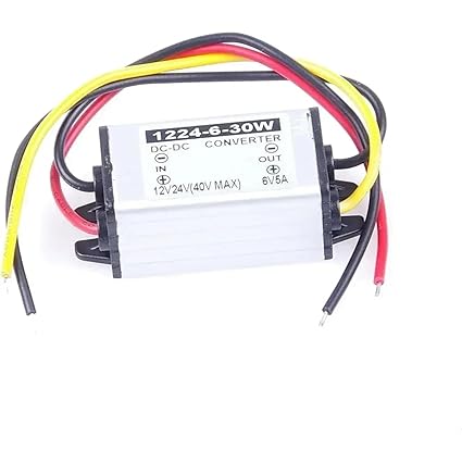 Convertidor de potencia reductor DC - DC de 9V, 12V, 24V y 36V a 6V, 4A - 10A - Quierox - Tienda Online