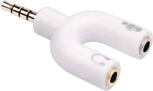 Convertidor Divisor de Micrófono para Auriculares en Forma de U - Quierox - Tienda Online